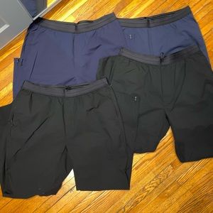 4x Banana Republic Motion Tech Joggers Set of 4 Black Blue XL